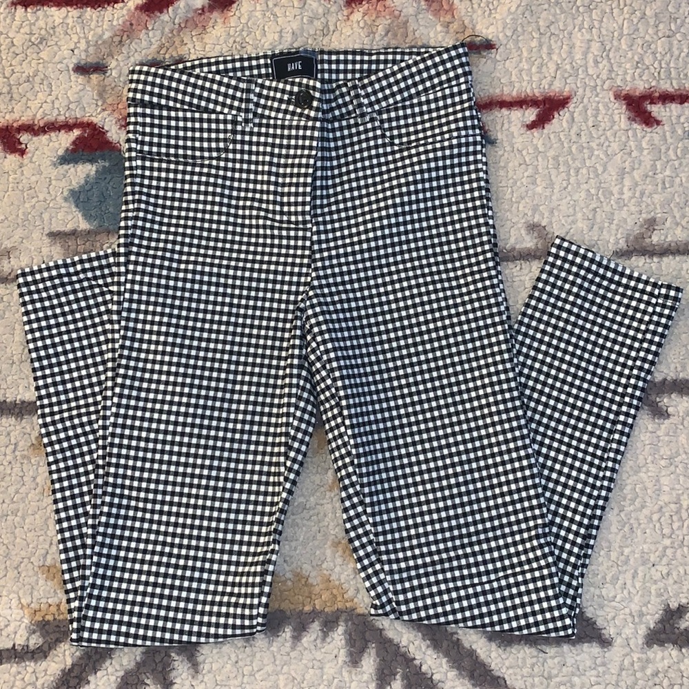 Gingham Pants